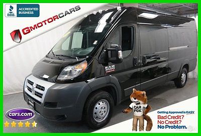 Ram : 3500 High Roof 2014 ram promaster 3500 high roof low miles 16 k ez commercial credit