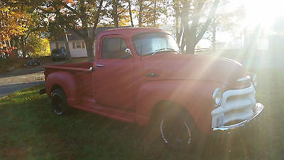 Chevrolet : Other Pickups 3100 1955 chevy hot rod pick up v 8 auto power steering and brakes one of a kind