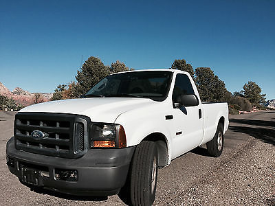 Ford : F-250 XL Standard Cab Pickup 2-Door 2006 f 250 powerstroke turbo diesel work truck with pack rat only 78 k