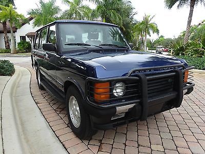 Land Rover : Range Rover County LWB Sport Utility 4-Door FREE SHIPING !! Classic 1995 Range Rover, $1000 coil suspension,runs great,