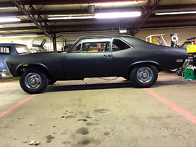 Chevrolet : Nova Base Coupe 2-Door 1970 chevrolet nova project 396 big block chevy 4 speed muscle car hot rod