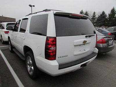 Chevrolet : Tahoe 4WD 4dr 1500 LT 4 wd 4 dr 1500 lt suv automatic 5.3 l 8 cyl white
