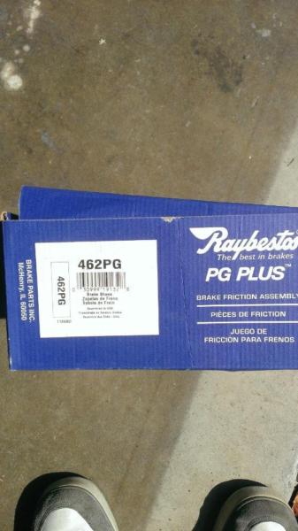 Raybestos 462PG Professional Grade Drum Brake Shoe Set, 1