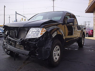 Nissan : Frontier S 2014 nissan frontier s ext cab 2.5 l damaged clean title runs and drives
