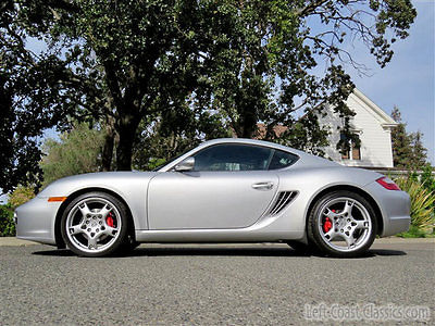 Porsche : Cayman Cayman S 2006 porsche cayman s loaded upgrades 911 wheels numeric shift rec books coa
