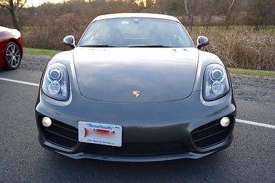 Porsche : Cayman S 2014 porsche cayman s well optioned maintained priced right and 6 speed manual