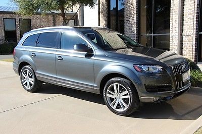 Audi : Q7 3.0L TDI Prestige Quattro Daytona Gray Pearl Prestige Pkg Technology Pkg Towing Rear Side Airbags 1 Owner