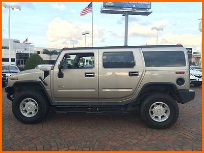 Hummer : H2 Hummer H2 4x4 2003 hummer h 2 140 k miles 1 owner local trade in clean carfax sold as as