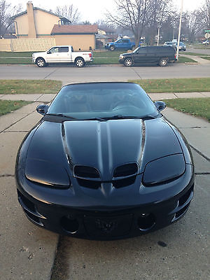 Pontiac : Firebird Trans Am WS6- Ram Air 2000 pontiac firebird trans am convertible black leather 6 speed 5.7 l