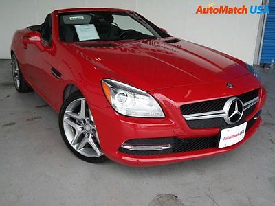Mercedes-Benz : SLK-Class SLK250 30636 miles 1 owner turbocharged auxiliary convertible hardtop smart device