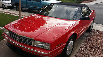 Cadillac : Allante ROADSTER  AWESOME LOOKING  ALLANTE CONVERTIBLE ONE OWNER LOW MILES GREAT SHAPE