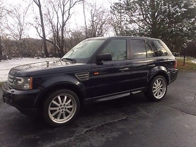 Land Rover : Range Rover 4 Door SUV 2008 land rover range rover sport supercharged
