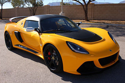 Lotus : Exige Lotus Exige V6 Cup Brand New 2016 Lotus Exige V6 Cup Factory A/C Rollcage Fire Suppressor System