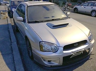 Subaru : WRX 2004 subaru wrx limited with 6 speed swap 18 g turbo