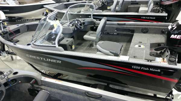 2015 Crestliner 1650 Fish Hawk WT