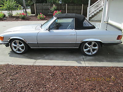 Mercedes-Benz : SL-Class 1979 mercedes 450 sl euro