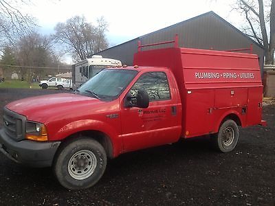 Ford : F-350 XL 1999 ford f 350 2 wd in good shape with 8 ft stahl service body ready to work