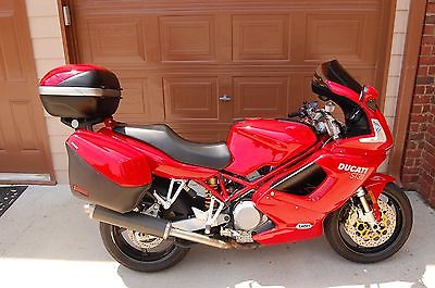 Ducati : Sport Touring 2007 ducati st 3 s with factory panniers and factory trunk