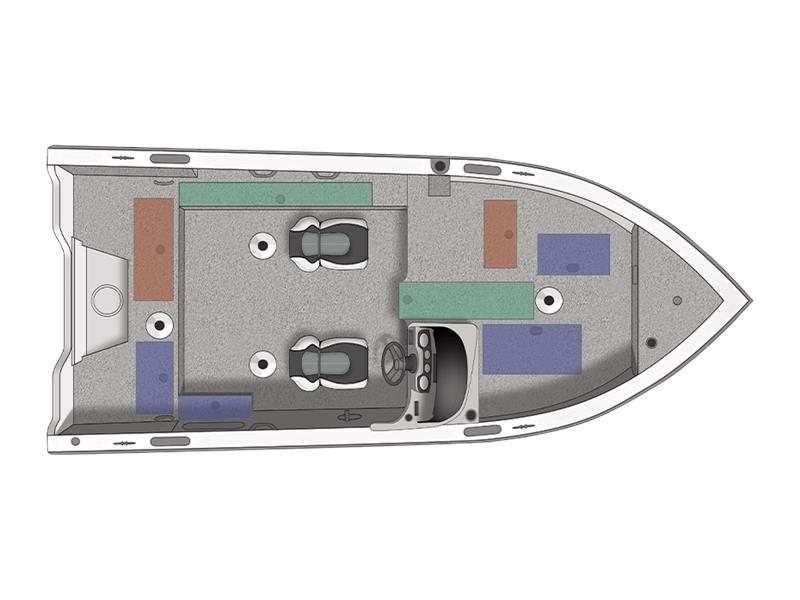 2015 Crestliner 1750 Fish Hawk SC