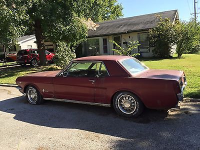 Ford : Mustang Chrome 1966 ford mustang with ford 289 engine fixer upper