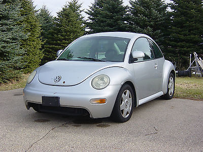 Volkswagen : Beetle-New VW Volkswagen Beetle 1998 New Beetle Automatic 2 door Silver GLS? PROJECT CAR