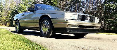 Cadillac : Allante ALLANTE 1993 cadillac allante beautiful body power top 1 chrome wheels must see