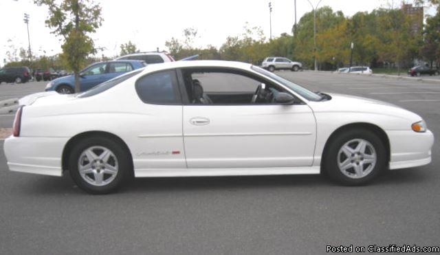 2002 Chevy Montecarlo SS 2DR,Moonroof,Leather