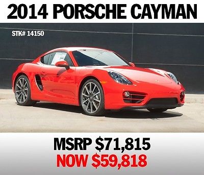 Porsche : Cayman Base Coupe 2-Door 2014 porsche