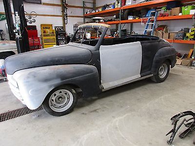 Ford : Other coupe 1946 ford convertible street rod hot rod