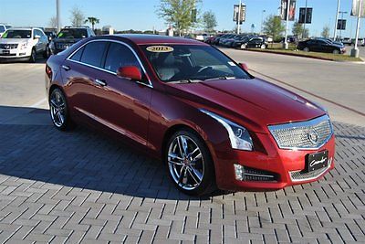 Other Makes : ATS Performance Collection Navigation Rear View Assist 2013 4 dr car used gas ethanol v 6 3.6 l 217 6 rwd leather red