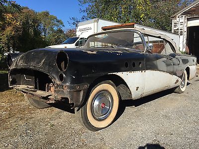 Buick : Other 1955 buick convertible special rare 3 speed factory standard column shift 55 46 c