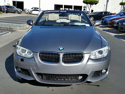 BMW : 3-Series 335i 335 i 3 series low miles 2 dr convertible automatic gasoline 3.0 l 6 cyl dohc twin