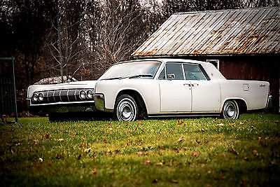 Lincoln : Continental 1964 lincoln continental hardtop white original