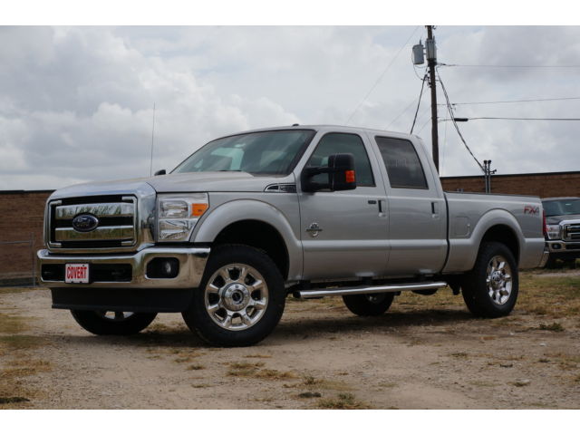 Ford : F-250 Lariat F250 4X4 Silver Lariat Navigation Sunroof Heated & Cooled Seats FX4 Off Road