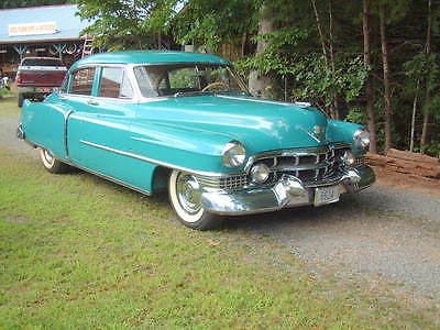 Cadillac : Fleetwood Green 1951 cadillac barn find very clean runs drives very solid rust free ga car