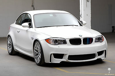 BMW : 1-Series 1M 2011 bmw 1 m 8 399 miles 1 owner meisterschaft exhaust mint condition