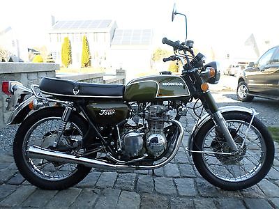 Honda : CB 1972 honda cb 350 f cb 350 four 4 cyl cl cafe racer cb 350 ss super sport original