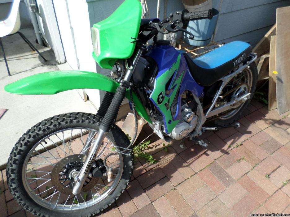 Yamoto 200cc dirt deals bike