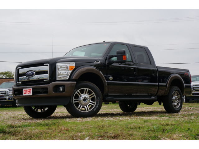 Ford : F-250 King Ranch F250 Black King Ranch 4X4 Navigation Moonroof Heated & Cooled Seats FX4 Off Road