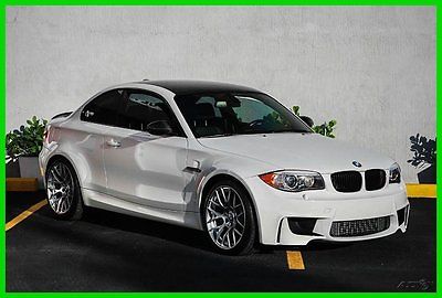 BMW : 1-Series RARE 1M CLEAN CARFAX DEALER SERVICED MANUAL BMW 2011 turbo manual rwd coupe bmw 1 m 6 speed rare vehicle low miles florida car