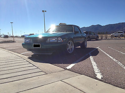 Ford : Mustang Coupe 1993 ford mustang teal notch
