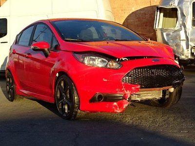 Ford : Fiesta ST 2015 ford fiesta hb st damaged rebuilder only 14 k miles loaded manual trans l k