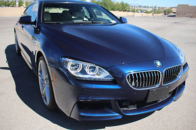 BMW : 6-Series 640i Gran Coupe 2013 bmw 640 i gran coupe b o m sport lux seat driv asst carfax 1 owner 26 k miles