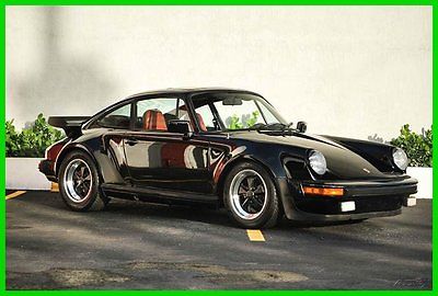 Porsche : 930 1979 U.S. SPEC 930 BLACK OVER RED FLORIDA CAR! 1979 930 turbo carrera 911 wide body porsche 3.3 l florida car us spec version