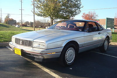 Cadillac : Allante LEATHER LOW MILEAGE/VERY ATTRACTIVE/PURCHASED FROM ESTATE/MINOR ISSUES NEED ATTENTION