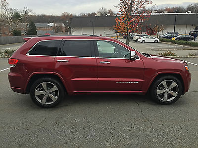 Jeep : Grand Cherokee Overland Sport Utility 4-Door 2015 jeep grand cherokee overland sport utility 4 door 3.6 l low mileage