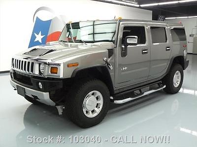 Hummer : H2 LUX 4X4 7PASSENGER HEATED LEATHER 2008 hummer h 2 lux 4 x 4 7 passenger heated leather 28 k mi 103040 texas direct