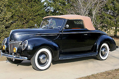 Ford : Other 1939 ford deluxe convertible