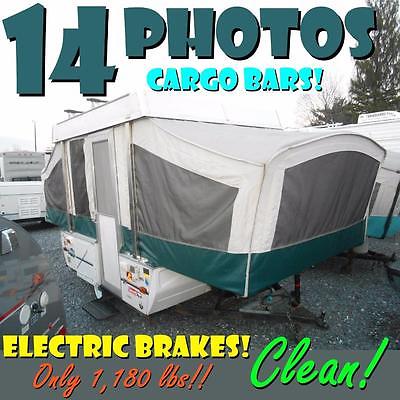 NO HAGGLE PRICE 01 Coleman Taos CLEAN POPUP with brakes, lightweight, ready2camp