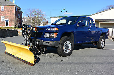 Chevrolet : Colorado Work Truck 2010 chevrolet colorado wt extended cab 3.7 l 5 cyl fisher plow 4 x 4 only 33 k